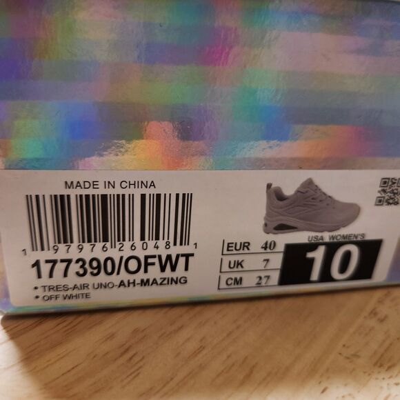 Skechers Street Uno Ah-Mazing Memory Foam Sneakers | Women’s Size 10 - Picture 3 of 12